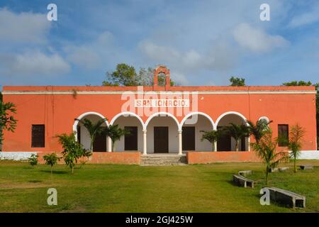 San Ignacio, Yucatan, Mexique Banque D'Images