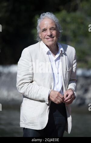 Abel Ferrara arrivant à l'Hôtel Excelsior dans le cadre du 78e Festival International du film de Venise à Venise, Italie, le 08 septembre 2021. Photo d'Aurore Marechal/ABACAPRESS.COM Banque D'Images