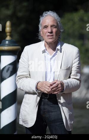 Abel Ferrara arrivant à l'Hôtel Excelsior dans le cadre du 78e Festival International du film de Venise à Venise, Italie, le 08 septembre 2021. Photo d'Aurore Marechal/ABACAPRESS.COM Banque D'Images