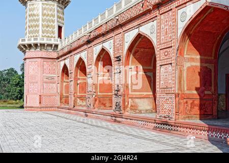 La Tombe de Jahangir, Lahore, Pakistan Banque D'Images