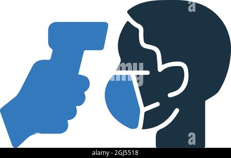 vérifiez que l'icône du coronavirus est isolée sur fond blanc. Utilisation à des fins graphiques et de conception de sites Web ou à des fins commerciales. Fichier EPS vectoriel. Illustration de Vecteur