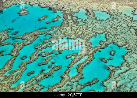 Survolant l'une des merveilles naturelles du monde Banque D'Images