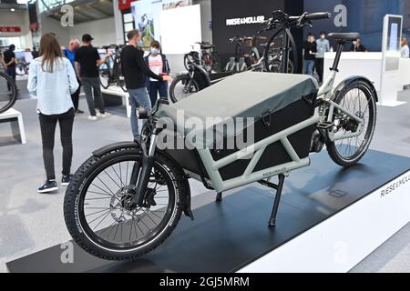 Munich, Allemagne. 07septembre 2021. Cargo à la foire de Muenchen Riem IAA Mobility de 07.09.-12.09.2021 à Muenchen. Credit: dpa/Alay Live News Banque D'Images