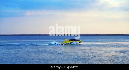 Une belle plage Al Dhakira - Al Khor - QATAR Banque D'Images