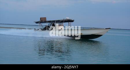 Une belle plage Al Dhakira - Al Khor - QATAR Banque D'Images