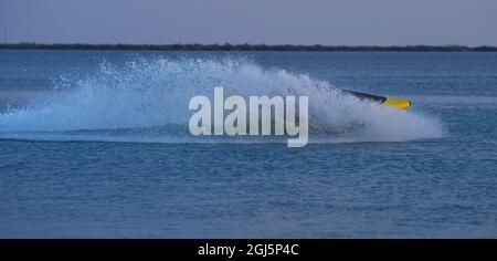 Une belle plage Al Dhakira - Al Khor - QATAR Banque D'Images