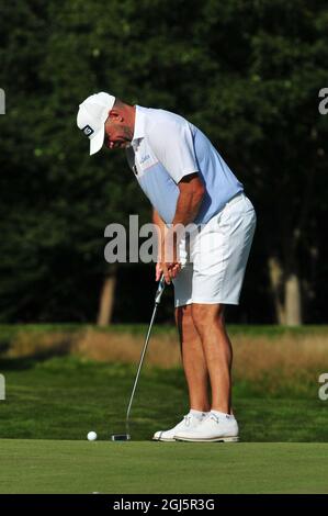 Lee Westwood, un professionnel du circuit européen Banque D'Images