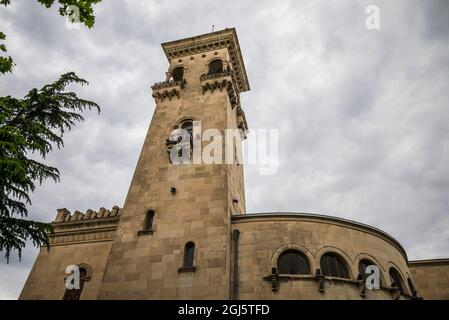 Géorgie, Gori. Musée Staline dédié à l'ancien dictateur soviétique Joseph Staline. Banque D'Images