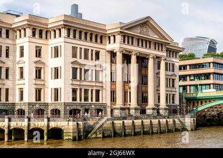 Vintners’ Hall, Londres, Royaume-Uni. Banque D'Images