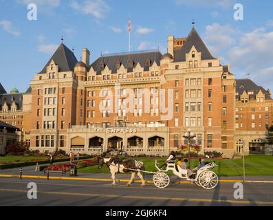 Canada, Colombie-Britannique, Victoria, Hôtel Fairmont Empress, 1908 Banque D'Images