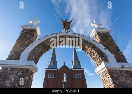 Canada, Île-du-Prince-Édouard, Mont Carmel. Eglise notre-Dame du Mont-Carmel. Banque D'Images