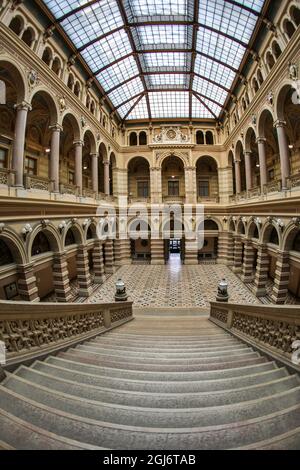 Europe, Autriche, Vienne, Inner City (site classé au patrimoine mondial de l'UNESCO), Palais de Justice et siège de la Cour suprême d'Autriche Banque D'Images