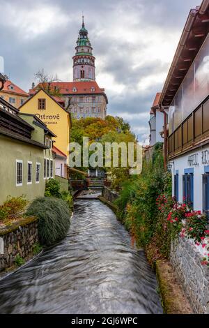 Château de Cesky Krumlov, République tchèque Banque D'Images