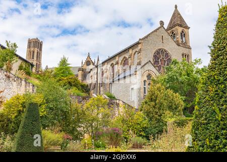 Europe, France, haute-Vienne, Limoges. L'Abbaye de Sainte-Marie à Limoges. Banque D'Images