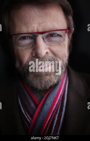 Scanpix via Press Association Images STOCKHOLM 20121210 Bjorn Ulvaeus, musicien, auteur-compositeur, compositeur, producteur et ancien membre du groupe pop suédois ABBA. Foto Rebecka Uhlin / DN / SCANPIX / Kod 3000 Banque D'Images