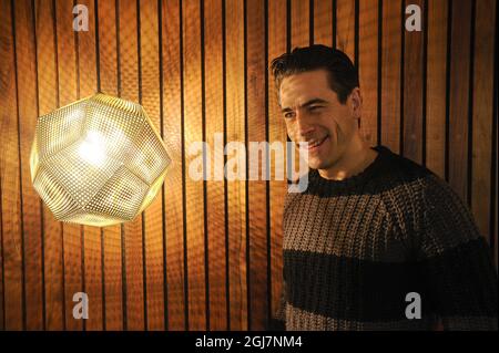 Scanpix via Press Association Images STOCKHOLM 20121210 acteur suédois Ola Rapace. Foto Anders Wiklund / SCANPIX / Kod 10040 Banque D'Images