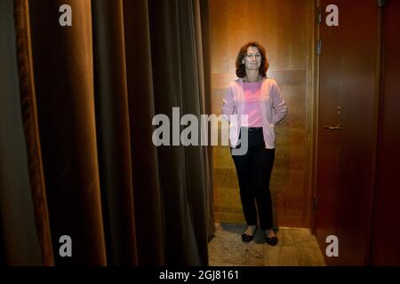 STOCKHOLM 20130521 Viveca Sten, auteur suédois du crime. Foto: Janerik Henriksson / SCANPIX / Kod 10010 Banque D'Images