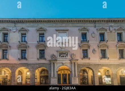 Italie, Padoue, Université de Padoue fondée au XIIIe siècle et la deuxième plus ancienne université d'Italie Banque D'Images