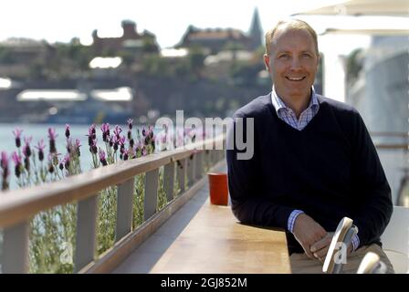 Une photo du fichier datée du 17 juin 2010 de l'Ikea mangager Peter Agnefjall, à Stockholm, en Suède. Peter Agnefjall nouveau Président Directeur général du Groupe IKEA depuis le 1er septembre 2013, photo: Niklas Larsson / SCANPIX SUÈDE code 10990 Banque D'Images