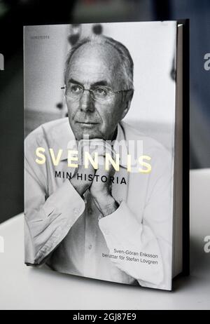 STOCKHOLM 2131106 l'entraîneur de football Sven-Goran Eriksso a publié ses mémoires lors d'une conférence de presse à Stockholm, Suède, le 6 novembre 2013. .Sven-Goran Eriksson a entraîné des équipes suédoises, portugaises, britanniques et italiennes, ainsi que des équipes nationales du Mexique et de l Angleterre. Foto: Claudio Bresciani / TT Kod 10090 Banque D'Images