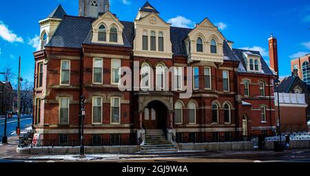 Glebe House Banque D'Images