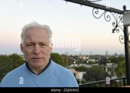 LOS ANGELES 2017-02-24 Directeur Hannes Holm sur place à Los Angeles, Etats-Unis le 24 février 2017. Le film suédois "Un homme appelé Ove" qui est nominé pour un Oscar. Foto: Henrik Montgomery / TT / Kod 10060 Banque D'Images