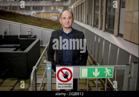 GOTEBORG 2018-01-30 Armando Iannucci, satiriste écossais, écrivain, réalisateur et producteur de radio. Foto per Wahlberg / TT / Kod 9200 Banque D'Images