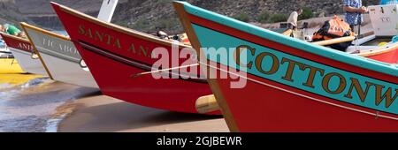 États-Unis, Arizona. Des dories et des radeaux ont été décapités sur le fleuve Colorado, dans le parc national du Grand Canyon. (Usage éditorial uniquement) Banque D'Images