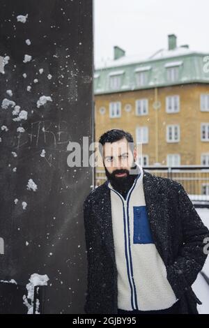 STOCKHOLM 20190130 Ardalan Esmaili, acteur suédois-iranien. Il est l'un des dix acteurs présentés comme le tournage Star 2019 par European film Promotions. Photo: Stina Stjernkvist / TT Kod 11610 Banque D'Images