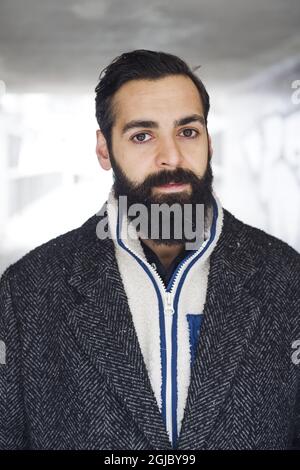 STOCKHOLM 20190130 Ardalan Esmaili, acteur suédois-iranien. Il est l'un des dix acteurs présentés comme le tournage Star 2019 par European film Promotions. Photo: Stina Stjernkvist / TT Kod 11610 Banque D'Images