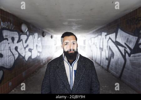 STOCKHOLM 20190130 Ardalan Esmaili, acteur suédois-iranien. Il est l'un des dix acteurs présentés comme le tournage Star 2019 par European film Promotions. Photo: Stina Stjernkvist / TT Kod 11610 Banque D'Images