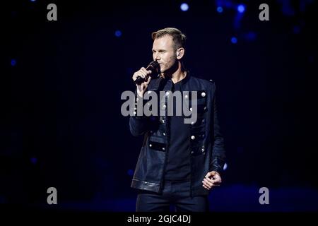 KEiiNO de Norvège se produit lors de la répétition avant la demi-finale 2 du Concours Eurovision de la chanson 2019 à tel Aviv, Israël, le 15 mai 2019 Foto: Henrik Montgomery / TT Kod 10066 Banque D'Images