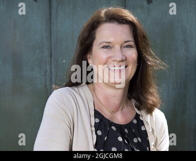 Dossier - Anne Linde succéder à Margot Wallstrom au poste de ministre suédoise des Affaires étrangères Ann Linde, eu- och handels­minister, 2016-06-22 (c) Karin Tornblom / IBL Banque D'Images