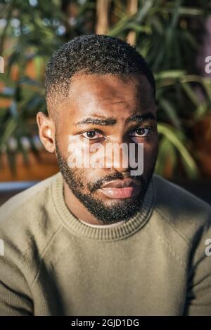 L'artiste britannique Dave Orabosa Omoregie et acteur de la série Netflix 'Top boy' Foto: Veronica Johansson / SVD / TT / Kod: Banque D'Images