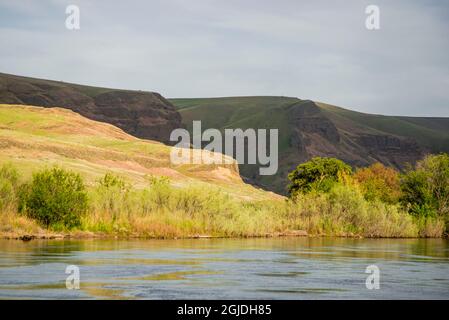 États-Unis, Idaho. Columbia River, Hells Canyon Reach of Snake River. Banque D'Images