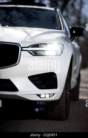 Volvo XC60 B5 AWD R-design. Photo: Pontus Lundahl / TT / code 10050 Banque D'Images