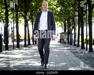 L'ancien Premier ministre suédois Fredrik Reinfeldt qui a écrit un livre sur les prochaines élections américaines '3 novembre 2020 - le choix du destin'. 2020-08-27 (C) LOTTE FERNVALL / AFTONBLADET / TT * * EXPRESSEN OUT * * AFTONBLADET / 3226 Banque D'Images