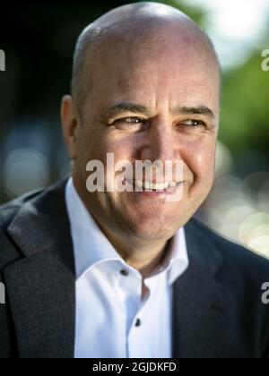 L'ancien Premier ministre suédois Fredrik Reinfeldt qui a écrit un livre sur les prochaines élections américaines '3 novembre 2020 - l'élection du destin'. 2020-08-27 (C) LOTTE FERNVALL / AFTONBLADET / TT * * EXPRESSEN OUT * * AFTONBLADET / 3226 Banque D'Images