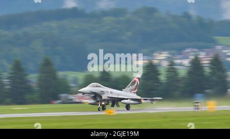 Zeltweg, Autriche SEPTEMBRE 6, 2019 . Eurofighter Typhon AFE de l'Armée de l'Air autrichienne Banque D'Images