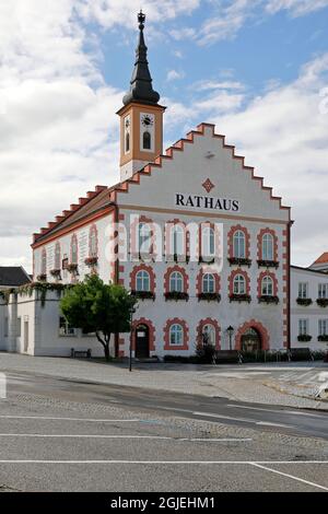 L'hôtel de ville de Waidhofen an der Thaya, Basse-Autriche, Waldviertel Banque D'Images