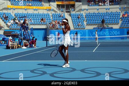 Venus Williams des États-Unis en action Banque D'Images