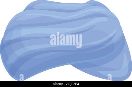 Vecteur de dessin animé d'icône de turban mâle. Turban indien. Chapeau d'homme Illustration de Vecteur