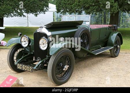 Bentley 4.5 litre Tourer (1930), Concours of Elegance 2021, Hampton court Palace, Londres, Royaume-Uni, Europe Banque D'Images