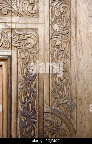 Détail de la décoration de la cathédrale de Mtskheta Svetitskhoveli en Géorgie Banque D'Images