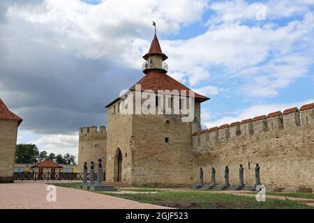 Forteresse de Tighina en Transnistrie Banque D'Images