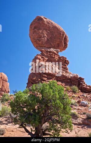 USA, Utah, Arches National Park. Banque D'Images