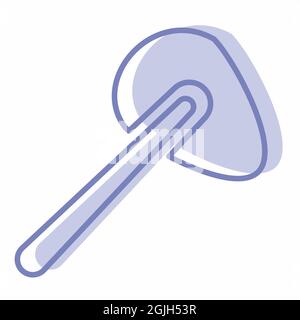 Vecteur d'icône de Reflex - style à deux tons - illustration simple, contour modifiable, vecteur de modèle de conception, idéal pour les impressions, affiches, annonces, annou Illustration de Vecteur