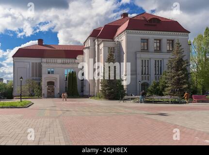Kaliningrad, Russie - 14 mai 2021 : extérieur du musée régional d'histoire et d'art de kaliningrad Banque D'Images