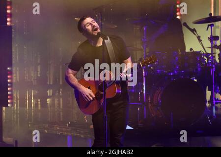 Miami, États-Unis d'Amérique. 09e septembre 2021. HOLLYWOOD- FL, SEPT 9 : Sam Hunt se produit au Hard Rock Live au Seminole Hard Rock Hotel and Casino le 9 septembre 2021 à Hollywood, Floride. (Photo par Alberto E. Tamargo/Sipa USA) crédit: SIPA USA/Alay Live News Banque D'Images