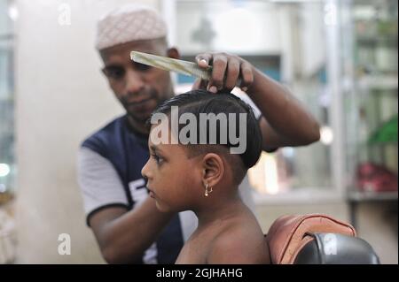 Dhaka, Bangladesh. 09e septembre 2021. La vie quotidienne dans le camp de Bihari est devenue beaucoup plus normale qu'auparavant. On croit que la vie reviendra à la normale si les écoles et les collèges rouvriront cette semaine. (Photo d'Alvaro Laguna/Pacific Press) crédit: Pacific Press Media production Corp./Alay Live News Banque D'Images